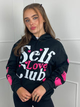 Self Love Club Hoodie - Black