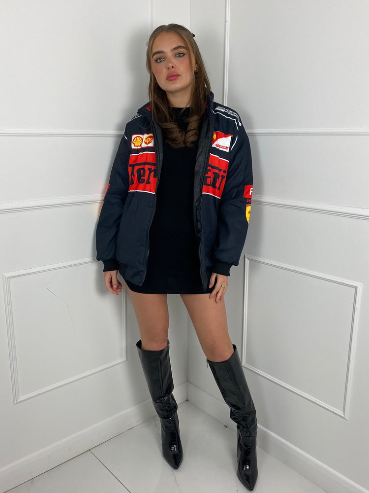 Oversized nascar jacket hot sale